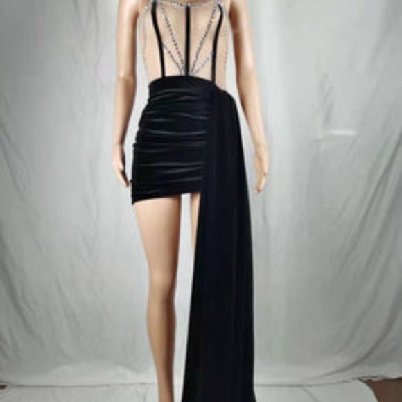 ELEGANT SIDE TIE DRESS